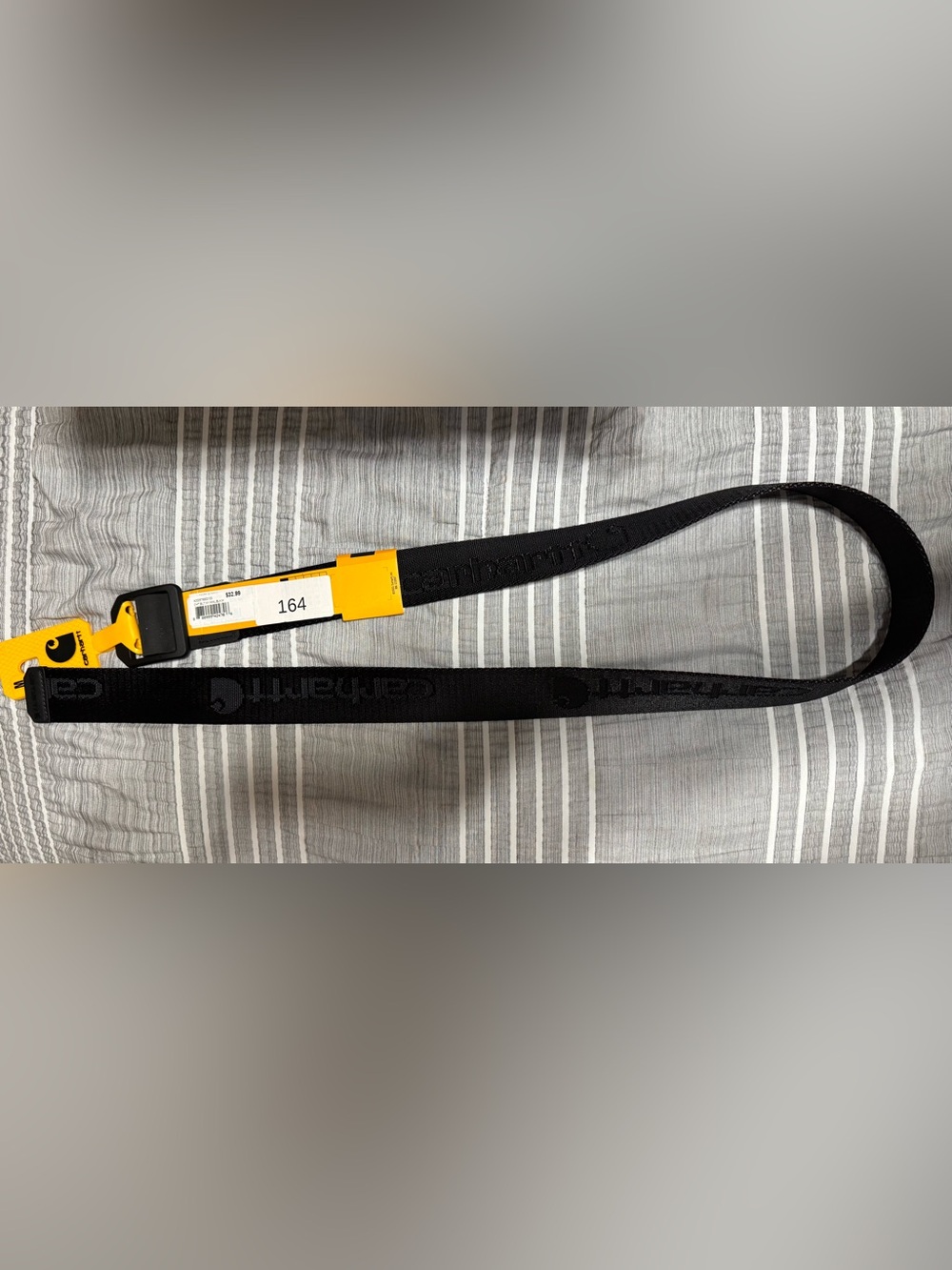 Carhartt Black Webbing Belt Size Medium New with tags!